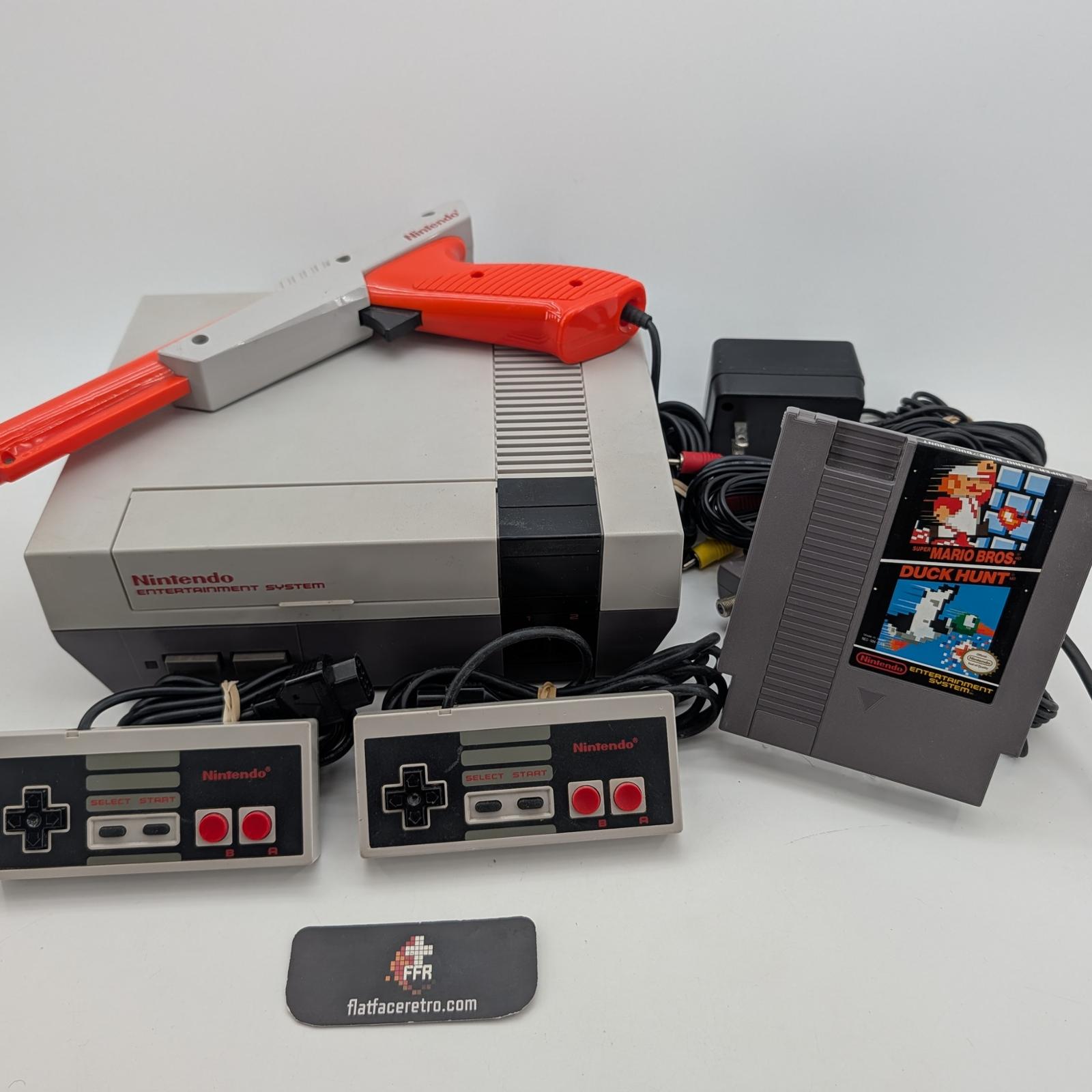 NES Zapper Mario Duck Hunt Console Lot
