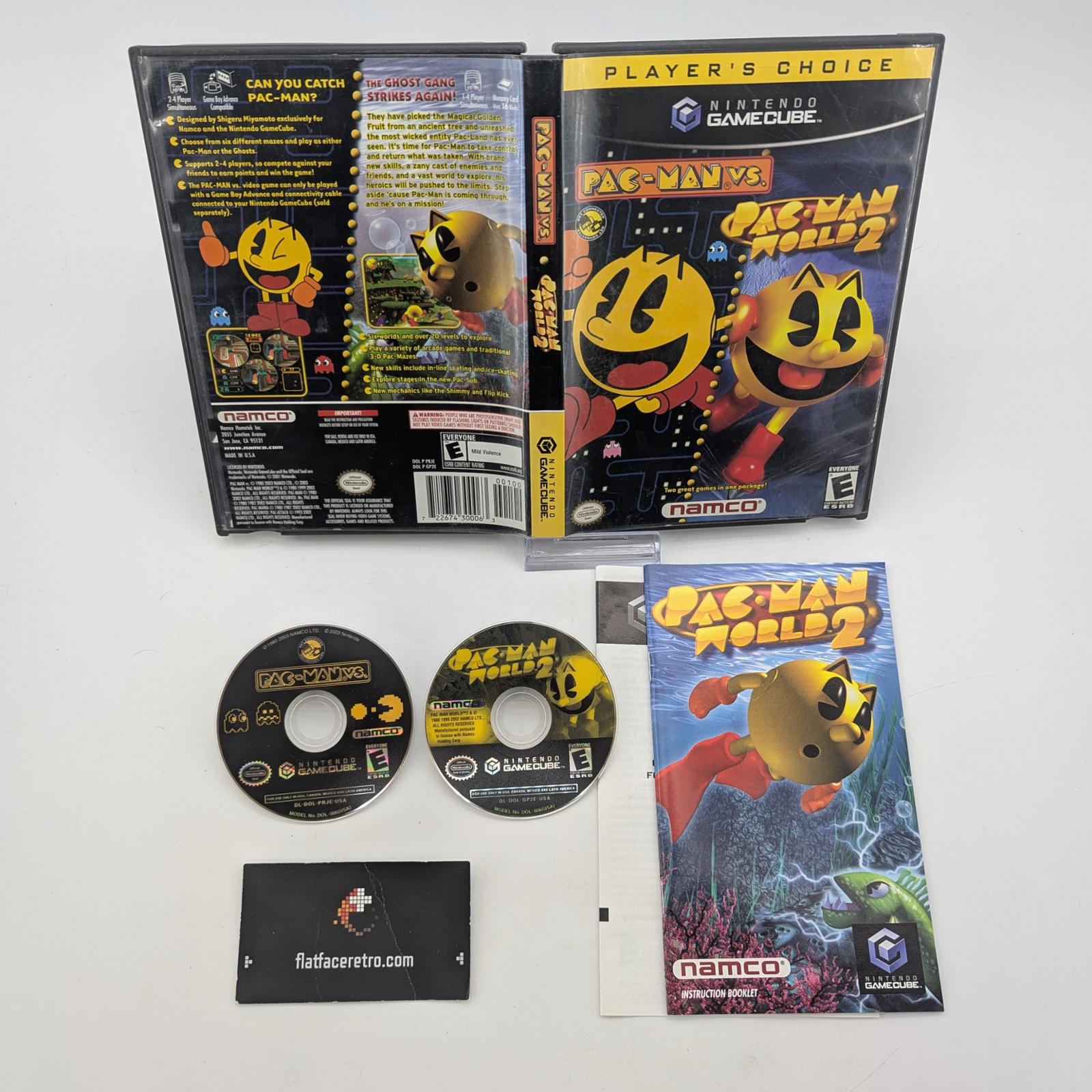 Pac-Man vs & Pac-Man World 2