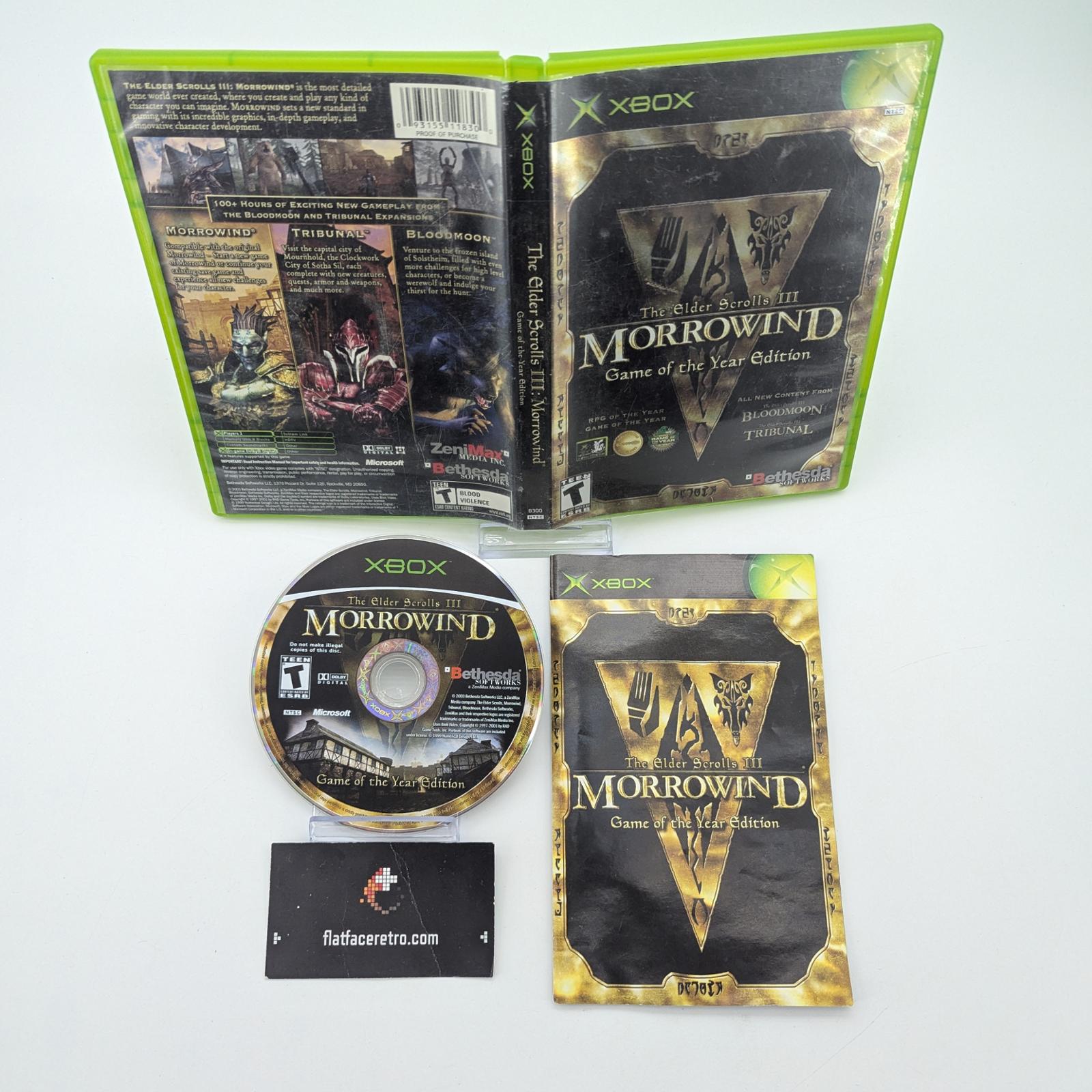 Elder Scrolls III Morrowind [Game of the Year]