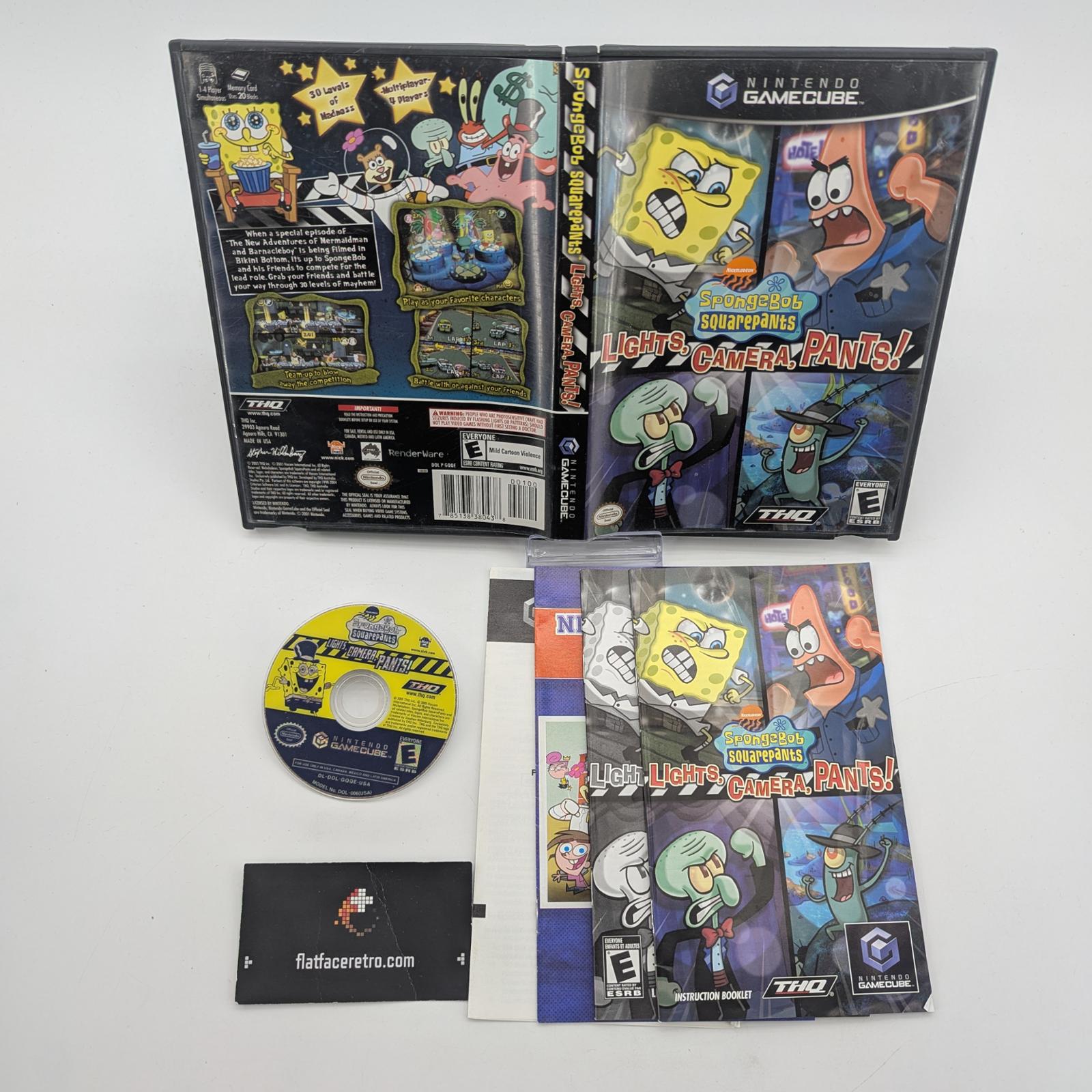 SpongeBob SquarePants Lights Camera Pants