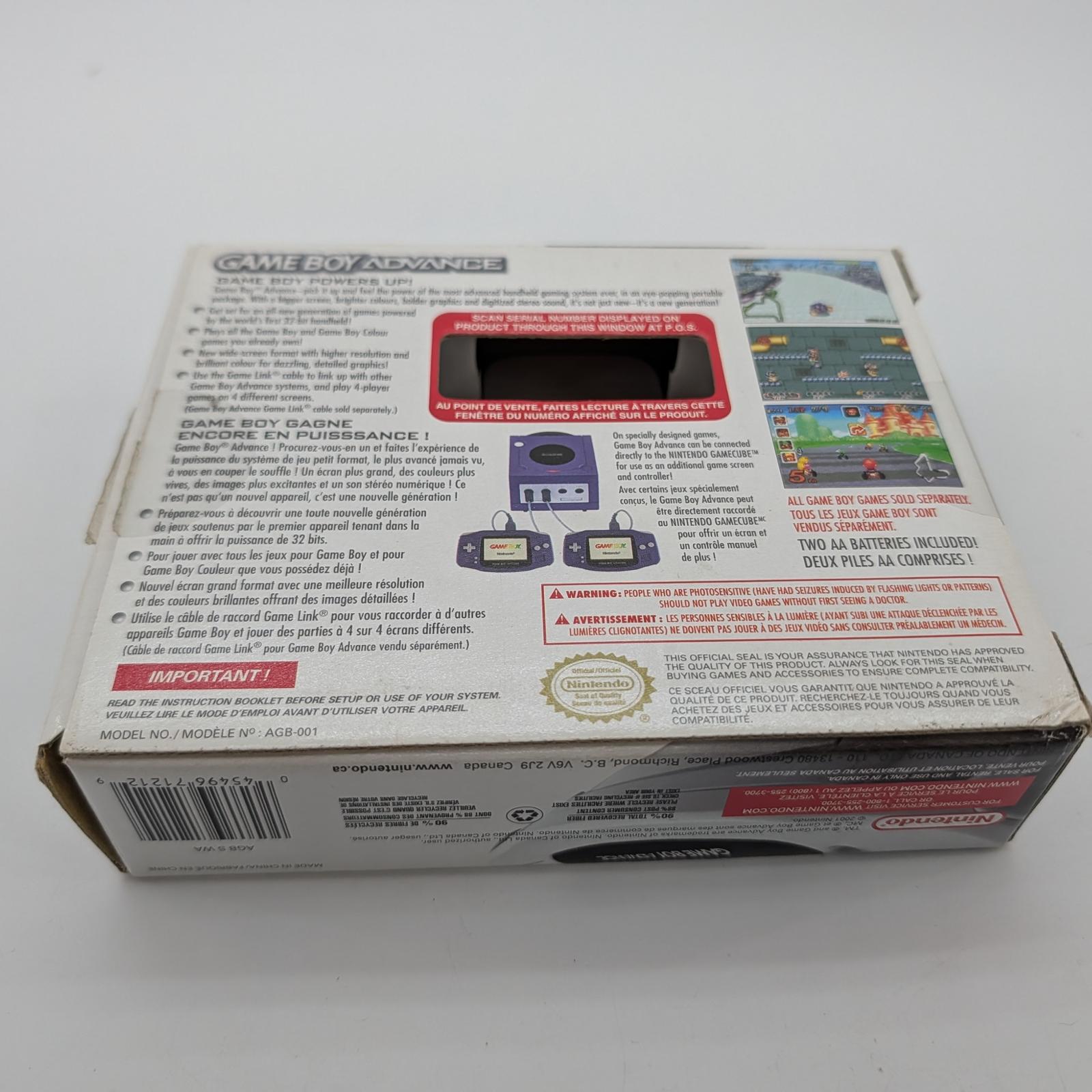 Game Boy Advance White System