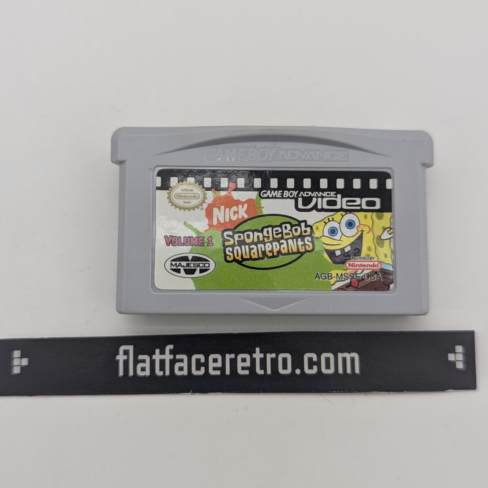 GBA Video SpongeBob SquarePants Volume 1