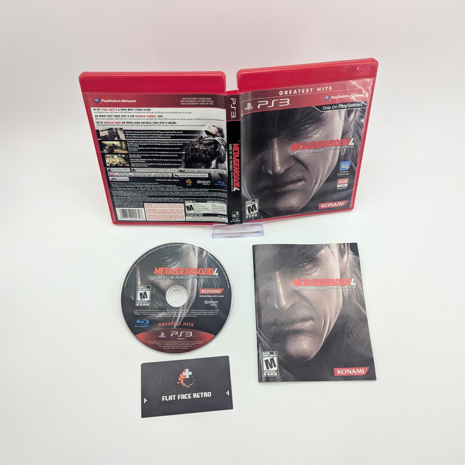Metal Gear Solid 4 Guns of the Patriots [Greatest Hits]