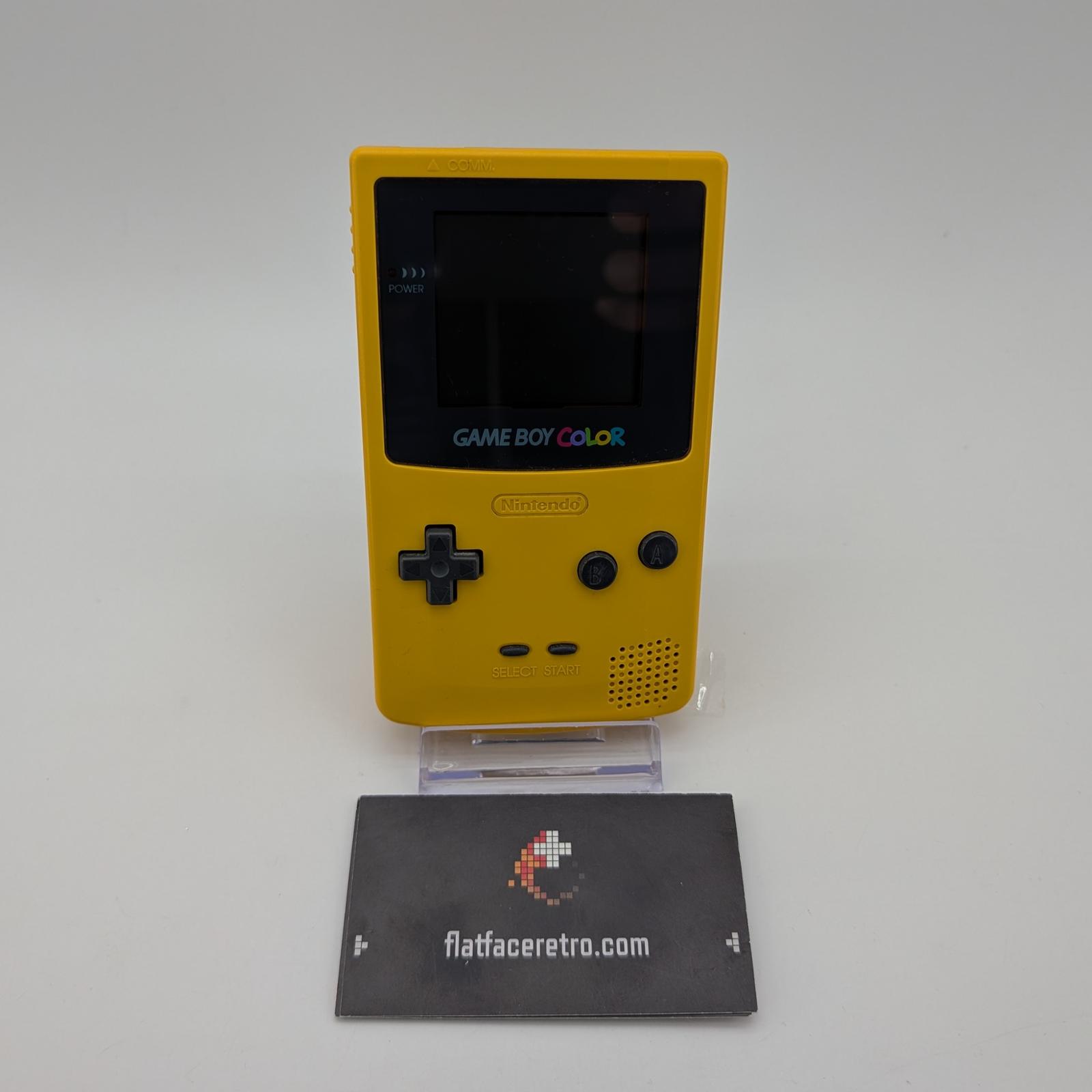 Game Boy Color Yellow System