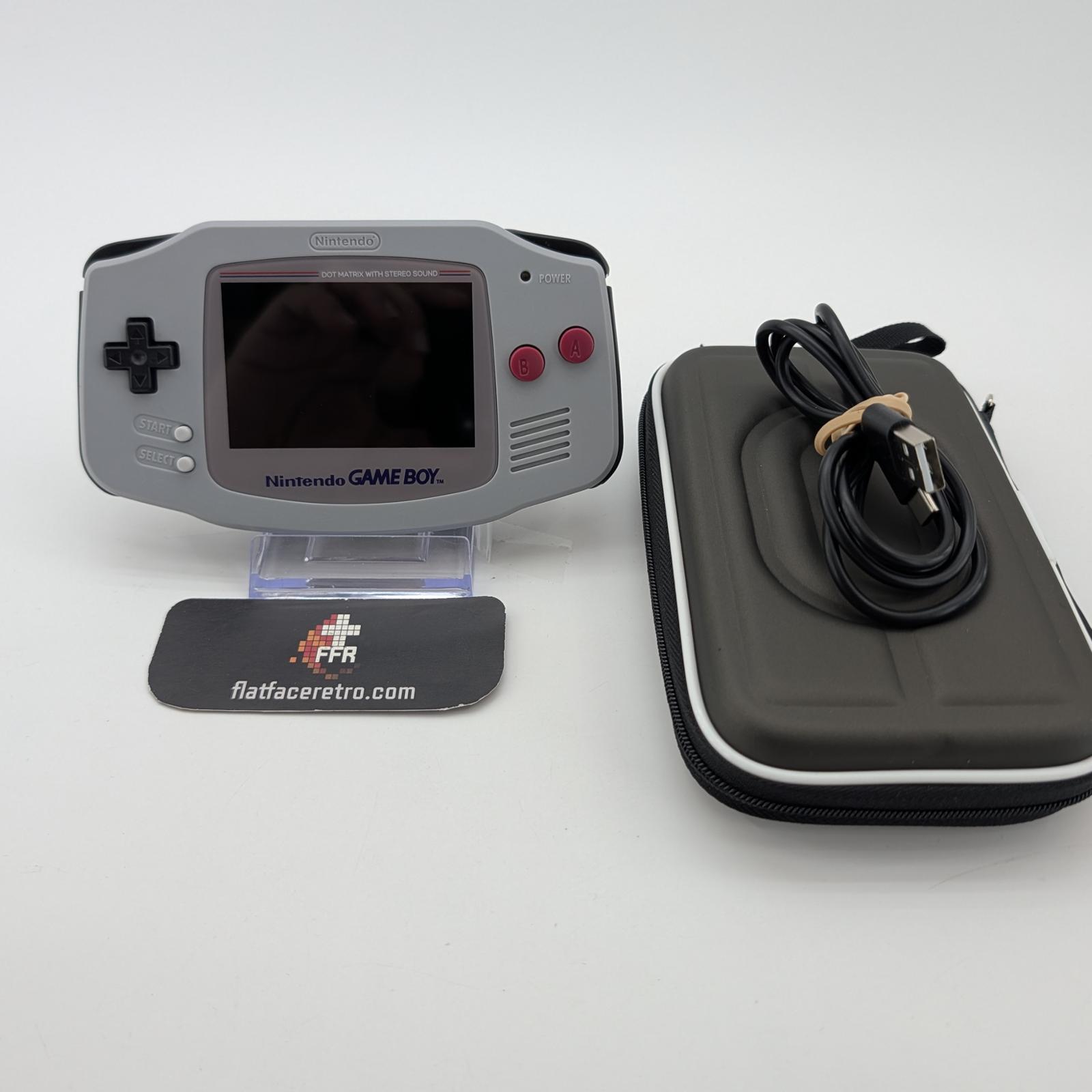 Game Boy Advance Modded IPS USB-C Rechargeable - DMG Style