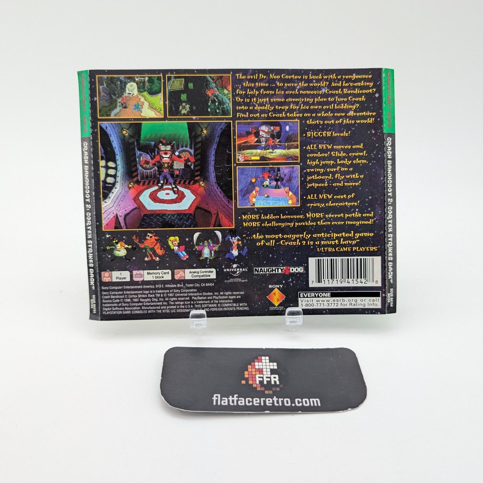 Crash Bandicoot 2 Cortex Strikes Back [Greatest Hits]