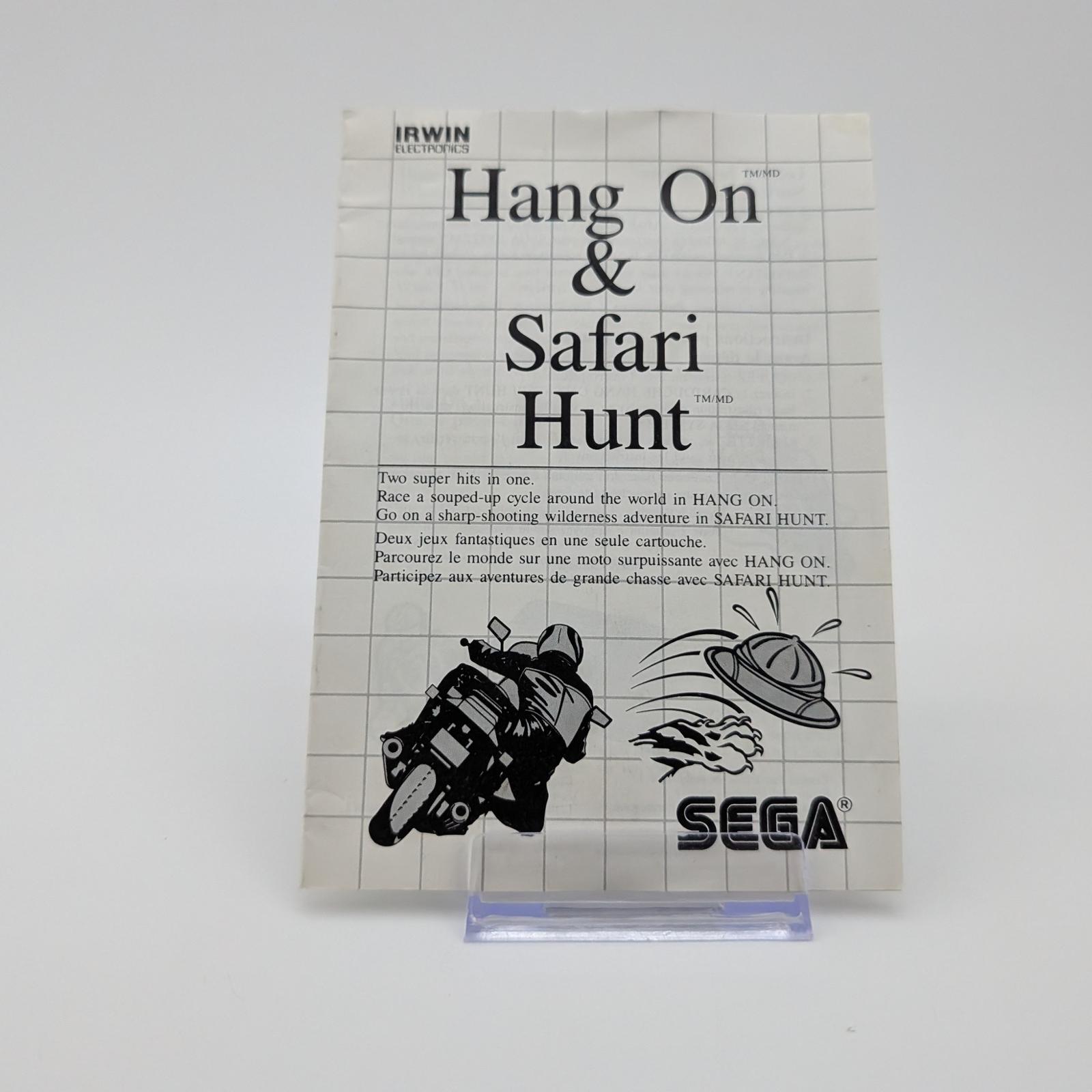 Hang-On and Safari Hunt