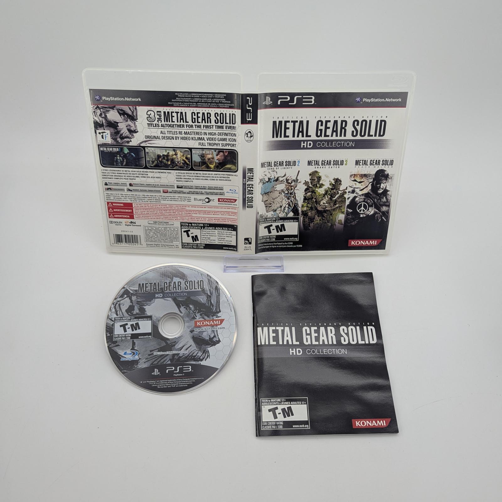 Metal Gear Solid HD Collection