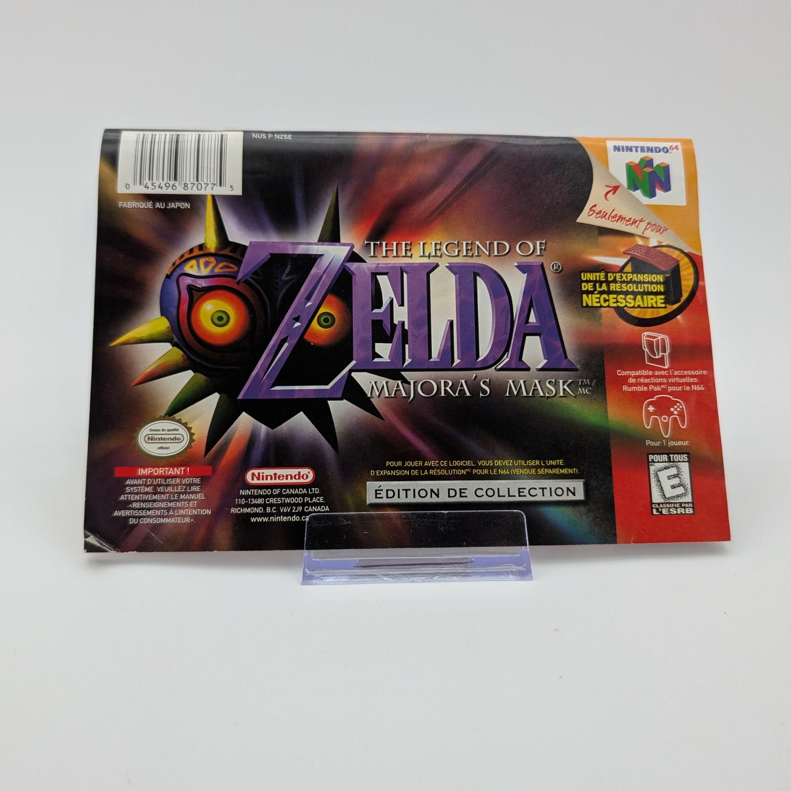 Zelda Majora's Mask [Collector's Edition]