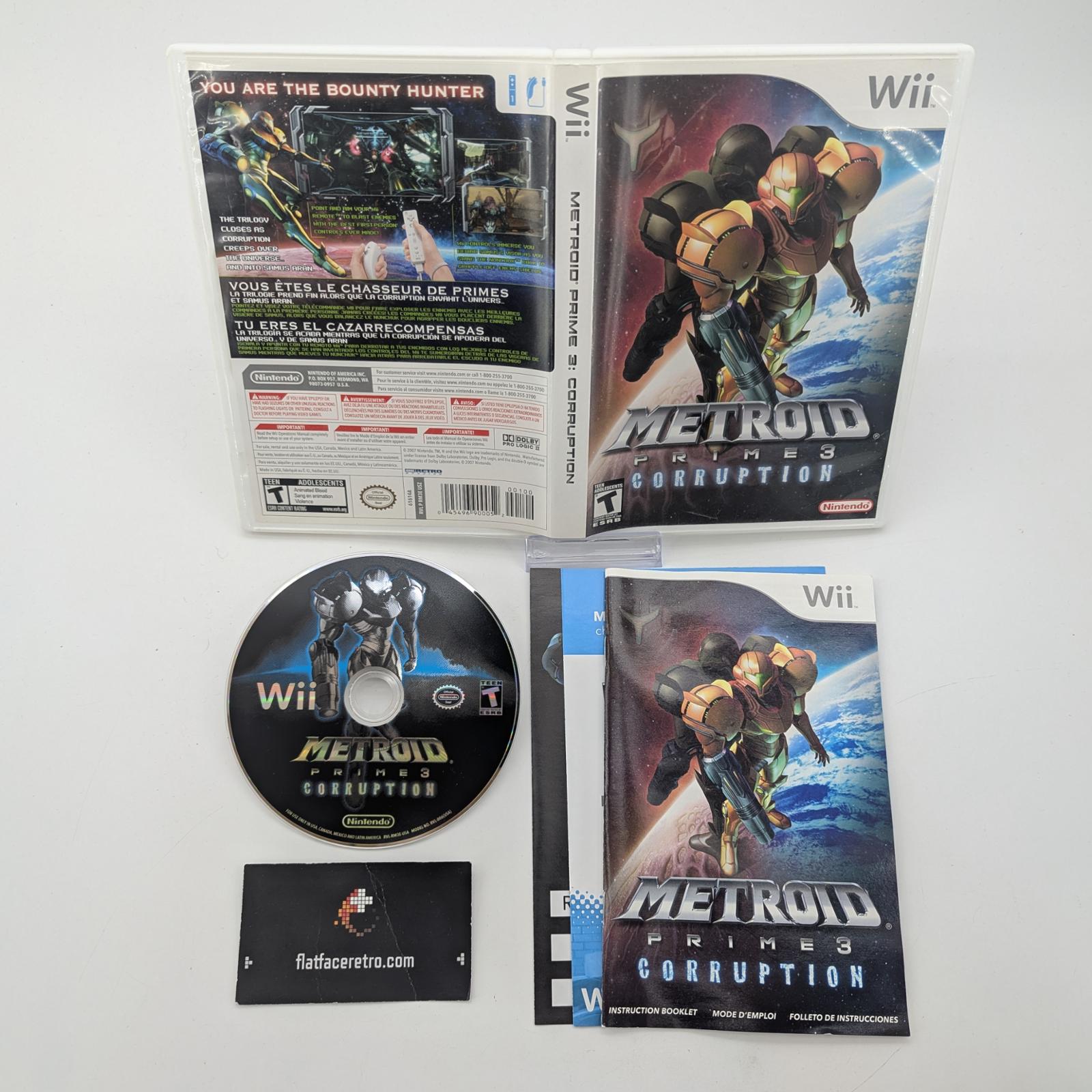 Metroid Prime 3 Corruption