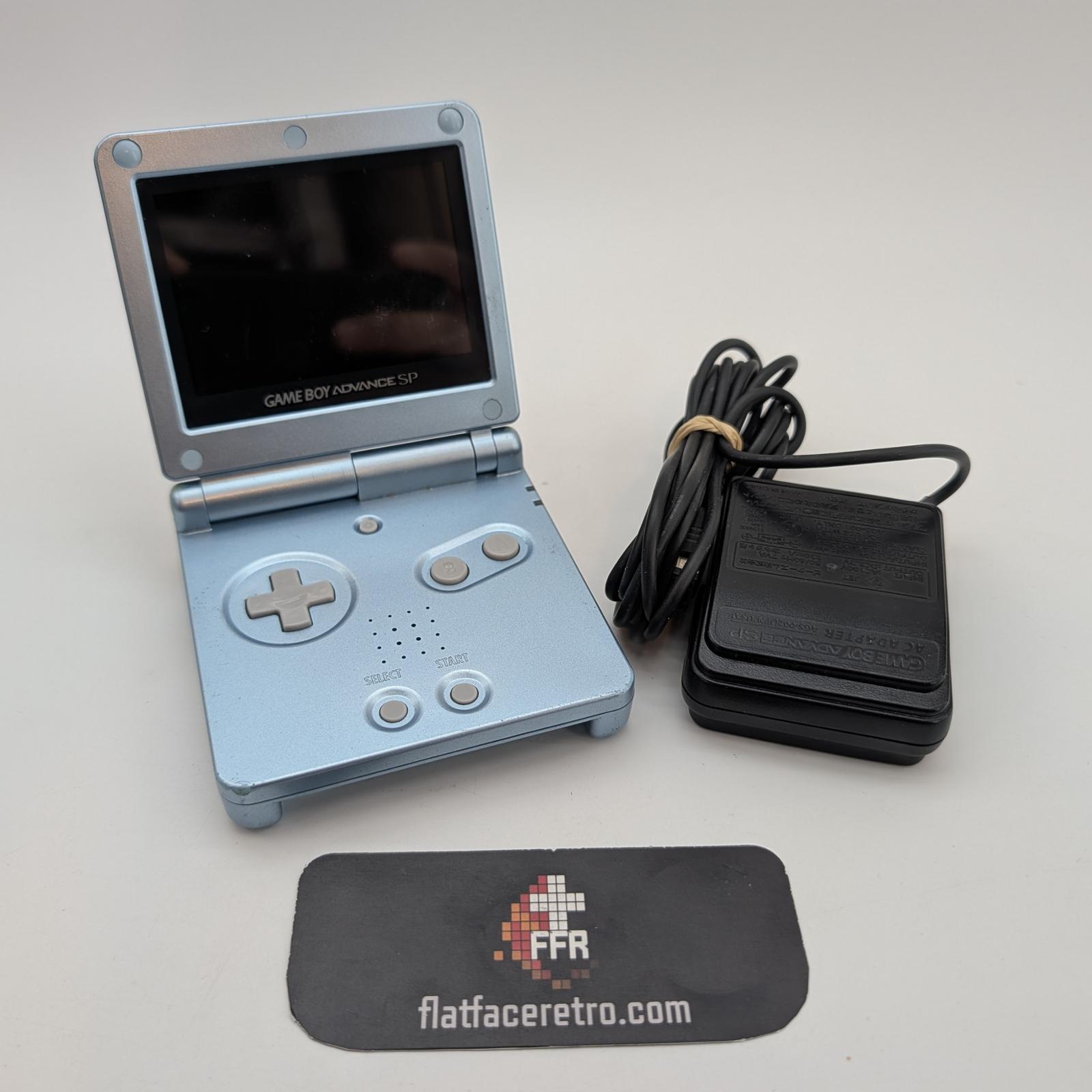 Game Boy Advance SP Pearl Blue [AGS-101] System
