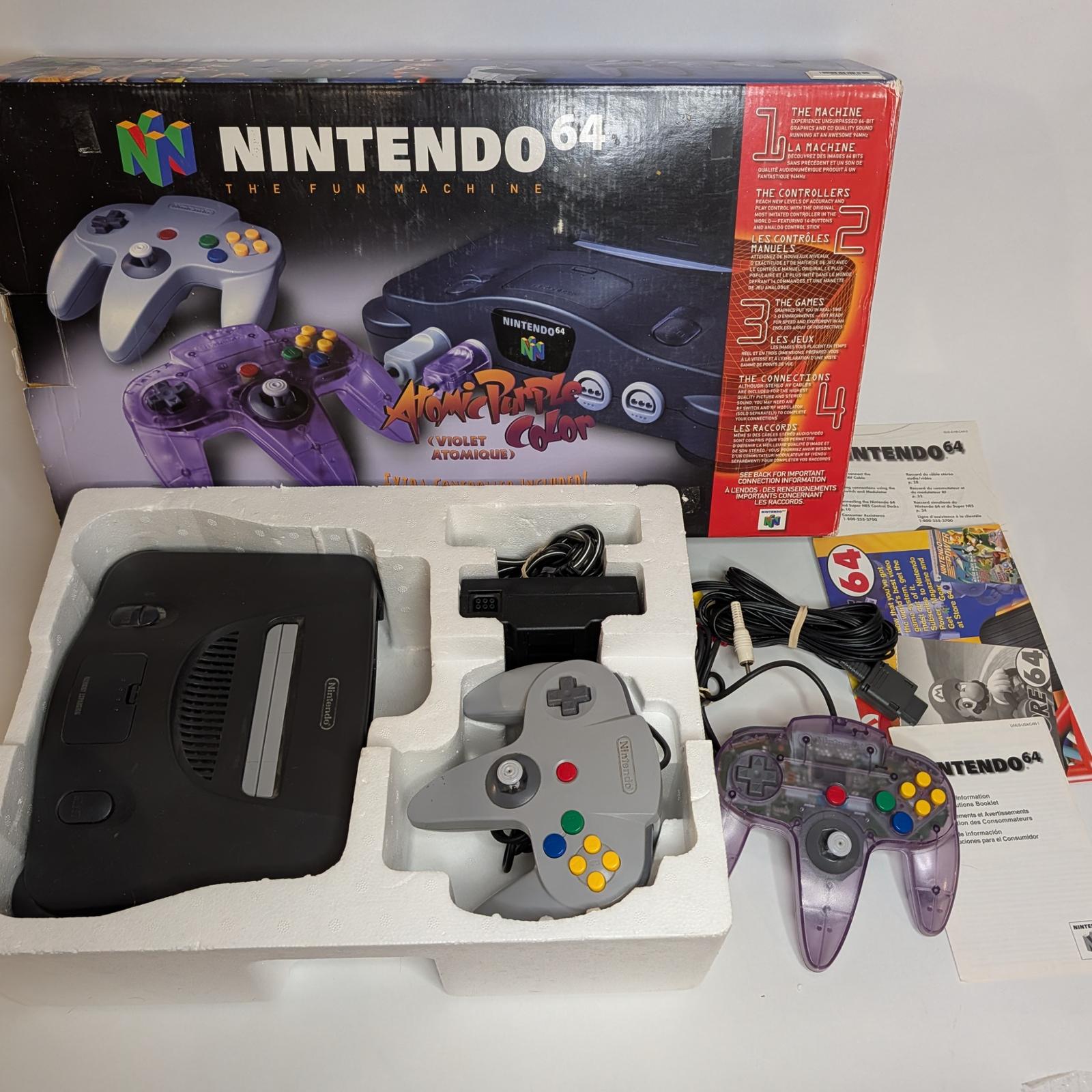 N64 Atomic Purple System