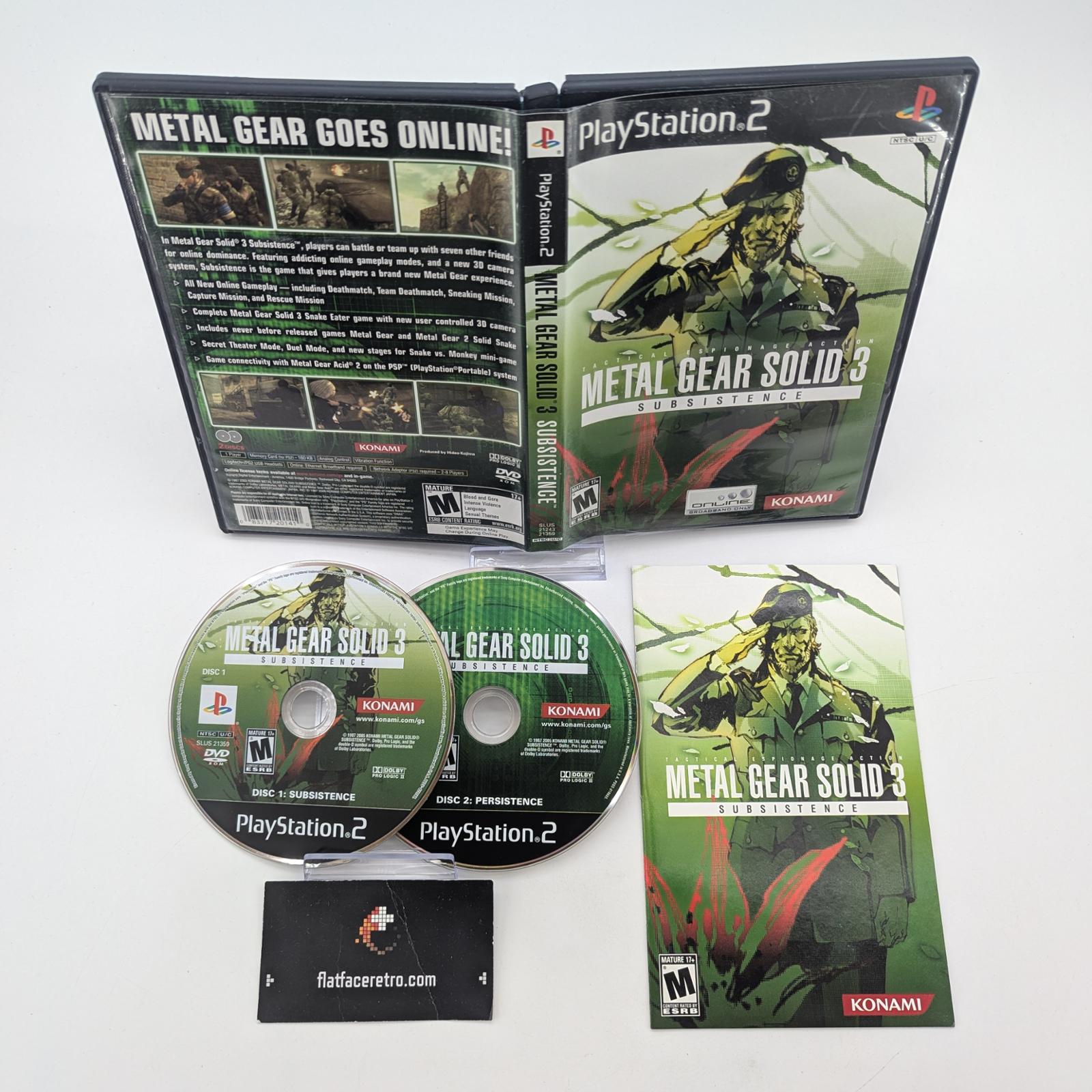 Metal Gear Solid 3 Subsistence
