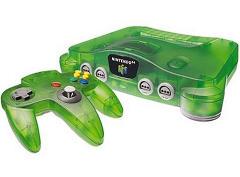 N64 Funtastic Jungle Green System