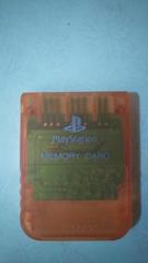 PS1 Memory Card [Clear Red]
